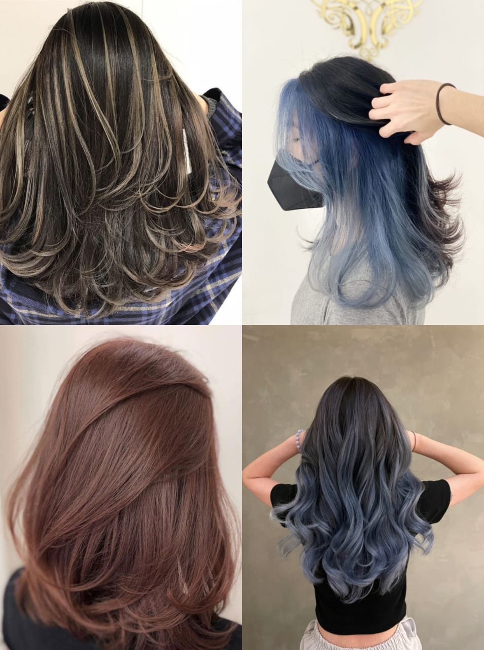 Hasil Pewarnaan Rambut
